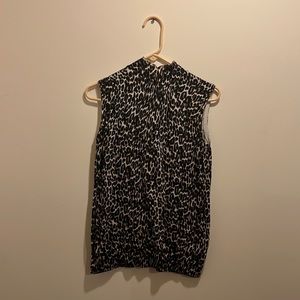 Cheetah blouse